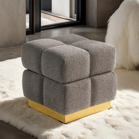 Aileen Storage Stool Model Fm-Ac8006Gy By Furniture Of America 