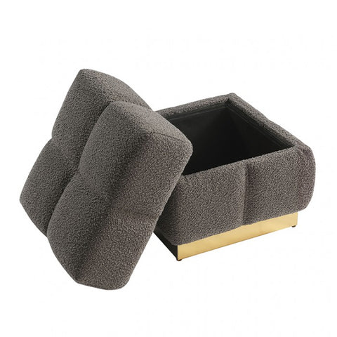 Aileen Storage Stool Model Fm-Ac8006Gy By Furniture Of America 