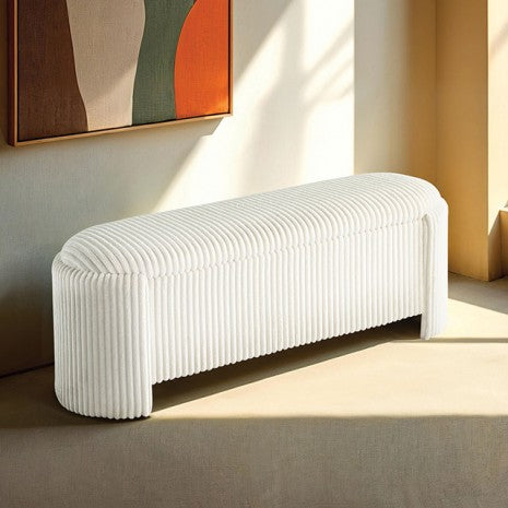 Grainne Storage Bench Model Fm-Ac8007Wh By Furniture Of America 