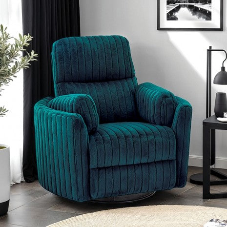 Belper Power Glider Recliner W/ Swivel Model Fm-Ac8018Tl-Pm By Furniture Of America 