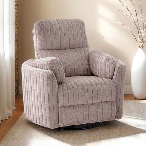 Belper Power Glider Recliner W/ Swivel Model Fm-Ac8018Tp-Pm By Furniture Of America 