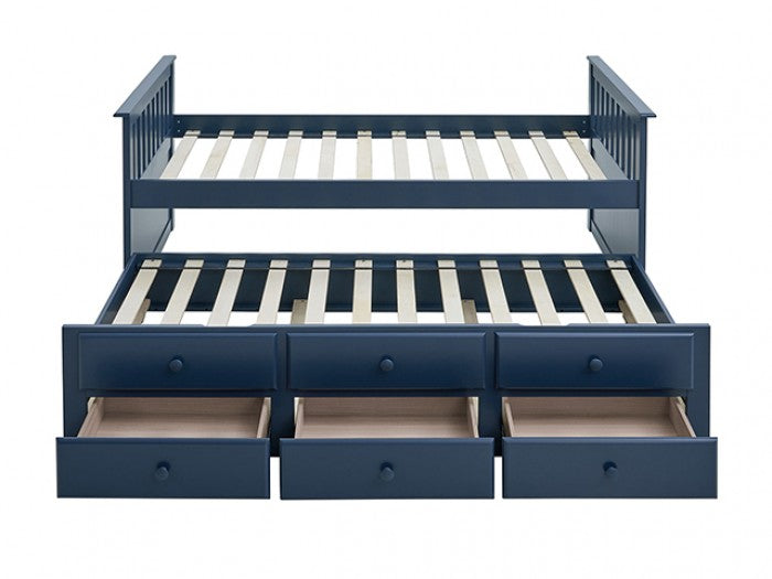 Clemens Captain Bed Model Fm-Bk101Bl-Bed By Furniture Of America 