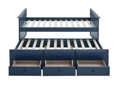 Clemens Captain Bed Model Fm-Bk101Bl-Bed By Furniture Of America 