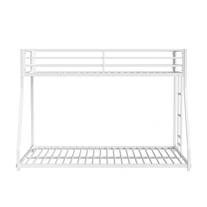 Rothwell Twin/Full Metal Bunk Bed Model Fm-Bk1200Wh-Tf By Furniture Of America 