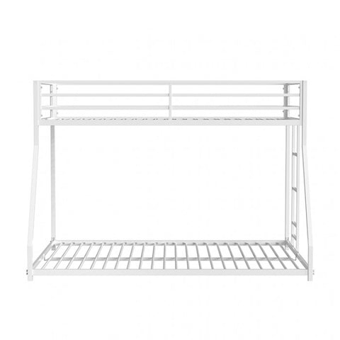 Rothwell Twin/Full Metal Bunk Bed Model Fm-Bk1200Wh-Tf By Furniture Of America 
