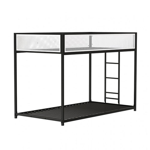 Southall Twin/Twin Metal Bunk Bed Model Fm-Bk1201Bk-Tt By Furniture Of America 
