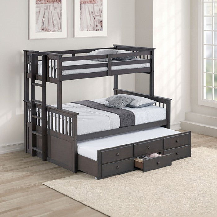 UNIVERSITY TWIN/FULL BUNK BED
