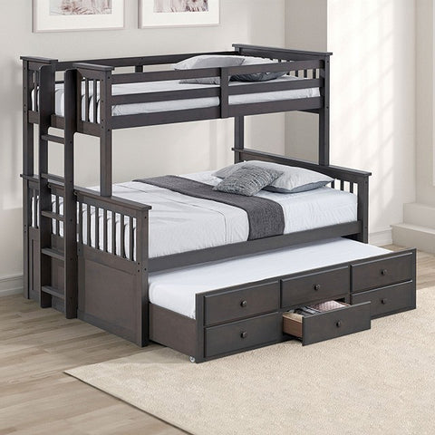 UNIVERSITY TWIN/FULL BUNK BED