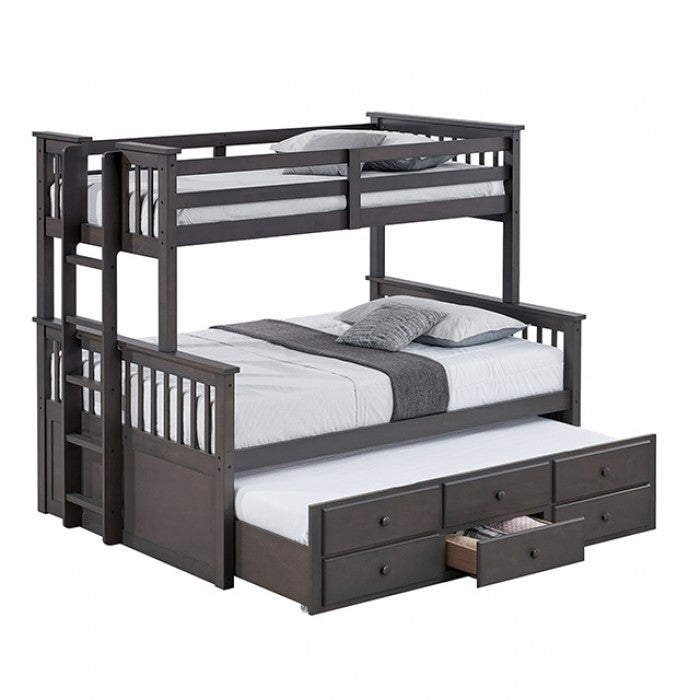 UNIVERSITY TWIN/FULL BUNK BED