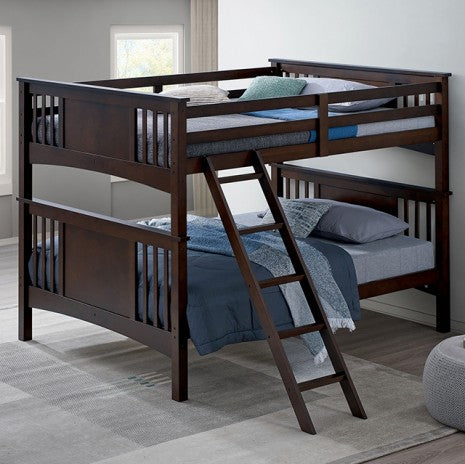 Spring Creek Full/Full Bunk Bed Model Fm-Bk602Ff-Dw-Bed By Furniture Of America 