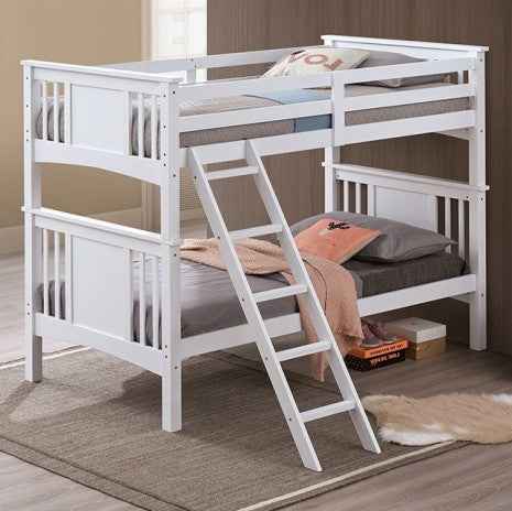 Spring Creek Twin/Twin Bunk Bed Model Fm-Bk602Tt-Wh-Bed By Furniture Of America 