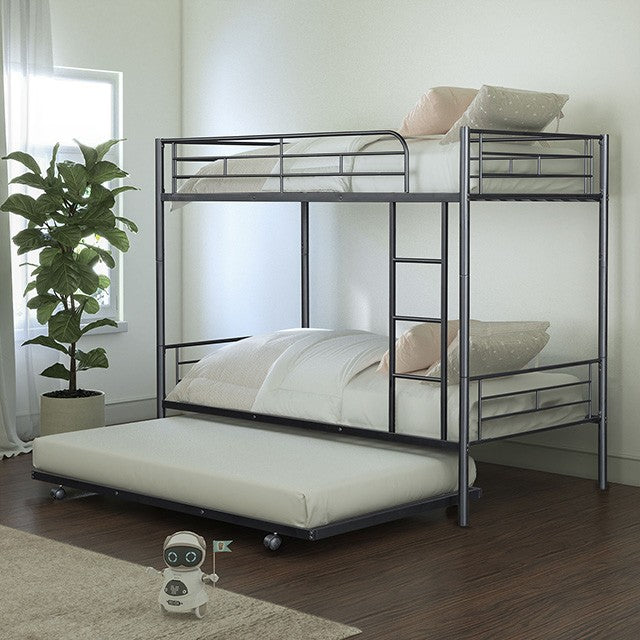 PHILOTUS TWIN/TWIN BUNKBED + TRUNDLE