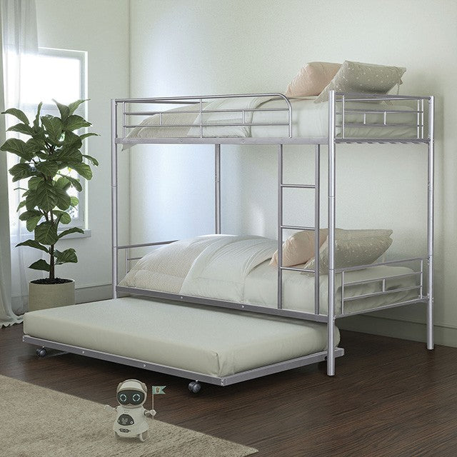 PHILOTUS TWIN/TWIN BUNKBED + TRUNDLE