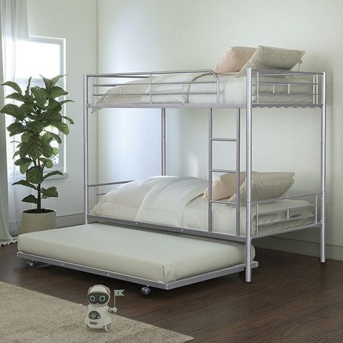 PHILOTUS TWIN/TWIN BUNKBED + TRUNDLE