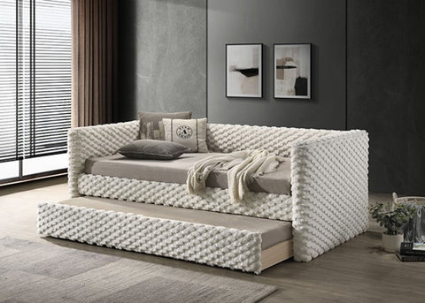Palmeri Twin Daybed W/ Trundle Model Fm1201Wh-Bed By Furniture Of America 