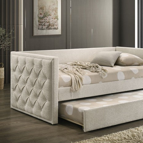 Renzi Twin Daybed W/ Trundle Model Fm1202Bg-Bed By Furniture Of America 
