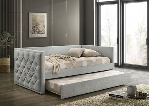Renzi Twin Daybed W/ Trundle Model Fm1202Gy-Bed By Furniture Of America 
