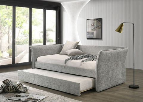 Yuri Twin Daybed W/ Trundle Model Fm1203Gy-Bed By Furniture Of America 