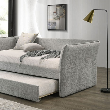Yuri Twin Daybed W/ Trundle Model Fm1203Gy-Bed By Furniture Of America 