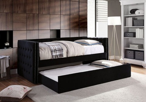 Susanna Daybed W/ Trundle Model Fm1739Bk-Bed By Furniture Of America 