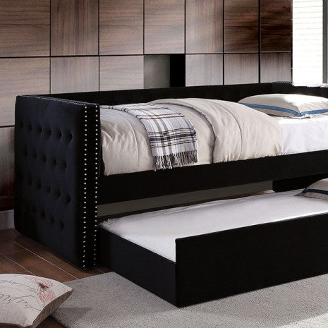 Susanna Daybed W/ Trundle Model Fm1739Bk-Bed By Furniture Of America 