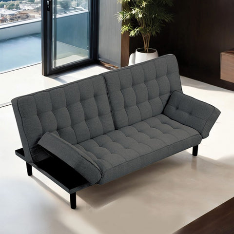 Bellevue Futon Sofa Model Fm2801Dg-Bed By Furniture Of America 