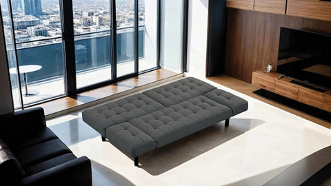 Bellevue Futon Sofa Model Fm2801Dg By Furniture Of America 
