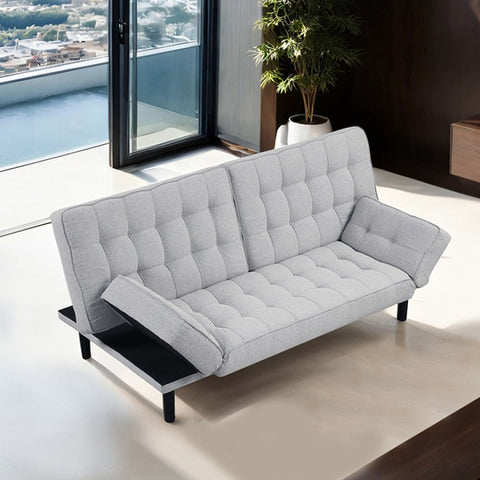 Bellevue Futon Sofa Model Fm2801Lg-Bed By Furniture Of America 