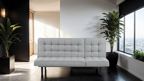 Napervill Futon Sofa Model Fm2802Lg-Chaise By Furniture Of America 