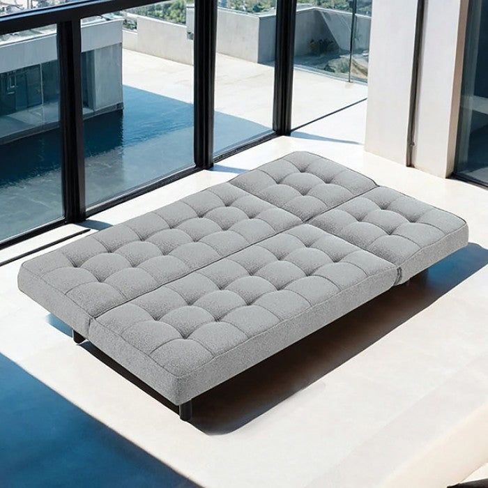 Napervill Futon Sofa Model Fm2802Lg-Chaise By Furniture Of America 