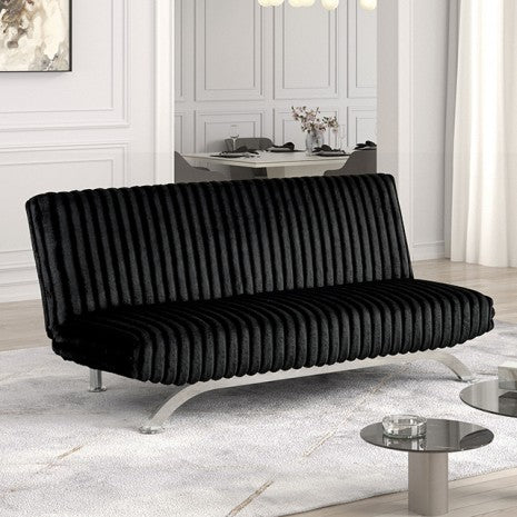 Villeneuve Futon Sofa Bed Model Fm2906Bk By Furniture Of America 