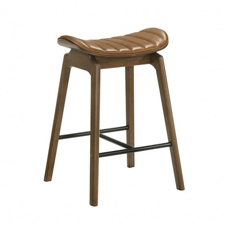 Klamath Counter Ht. Chair (2/Ctn) Model Fm3215Wn-Pc-2Pk By Furniture Of America 