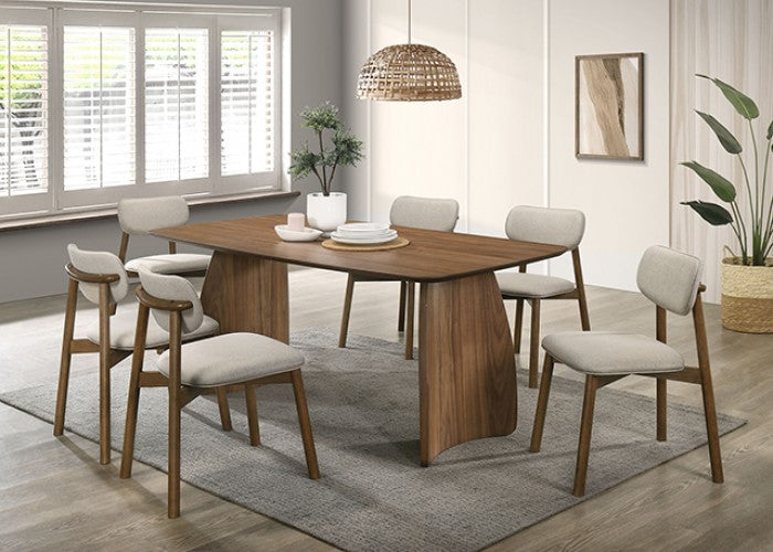 Alnwick Dining Table Model Fm3217Wn-T-Table By Furniture Of America 