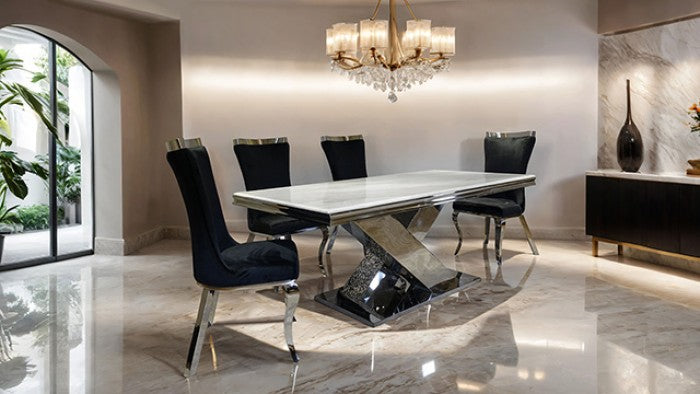 BASILICATA SILVER CHAIR (2/CTN)