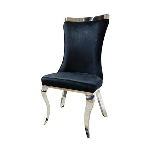 BASILICATA SILVER CHAIR (2/CTN)