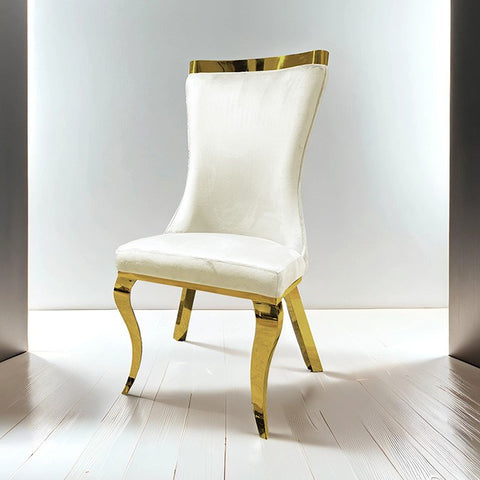 BASILICATA GOLD CHAIR (2/CTN)
