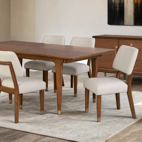 Hepburne Dining Table Model Fm34000Wn-T By Furniture Of America 