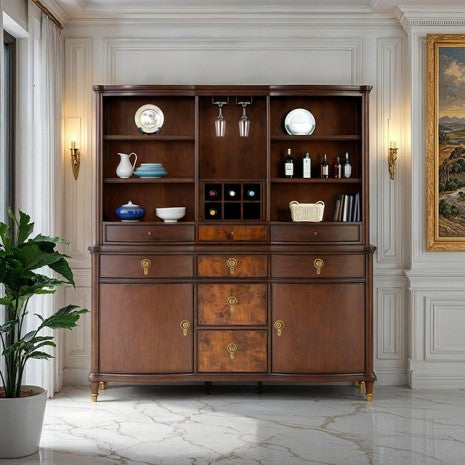 Westerham Hutch, Buffet Model Fm34001Ch-Hb-Set By Furniture Of America 