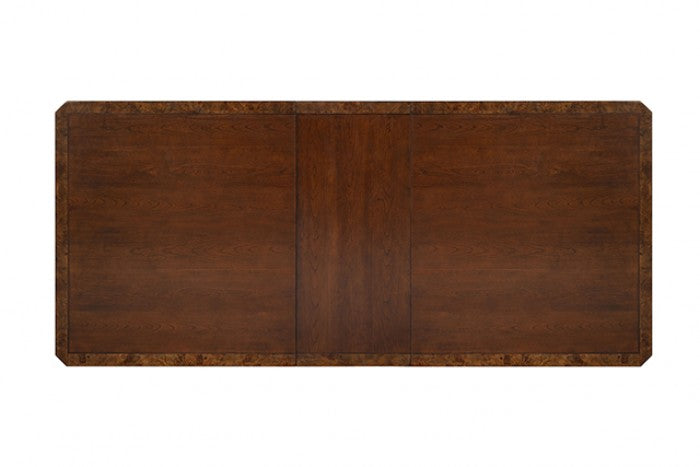 Westerham Dining Table W/ 18" Leaf Model Fm34001Ch-T By Furniture Of America 