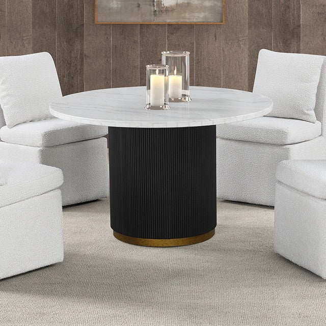 VARDE ROUND DINING MARBLE TABLE