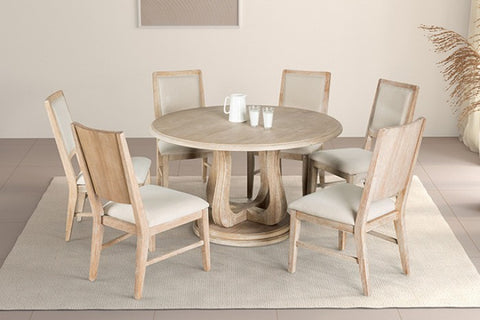 ORBETELLO 54" ROUND DINING TABLE