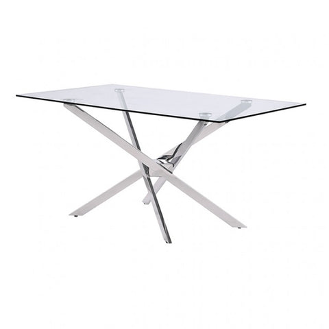 Silveria Dining Table Model Fm37001Sv-T-Table By Furniture Of America 