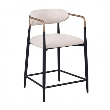Streatham Counter Ht. Chair (2/Ctn) Model Fm37002Bk-Pc-2Pk By Furniture Of America 