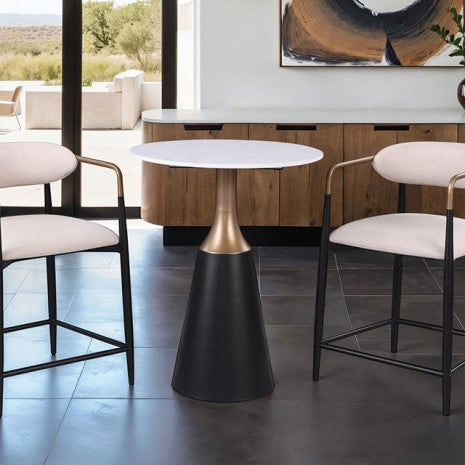 Streatham Dining Table Model Fm37002Bk-Pt-Table By Furniture Of America 