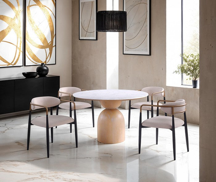 Neasden Dining Table Model Fm37003Nt-T-Table By Furniture Of America 