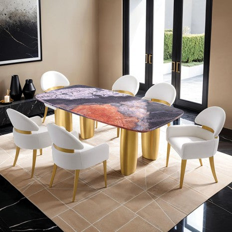 Northolt Dining Table Model Fm37004Gy-T-Table By Furniture Of America 