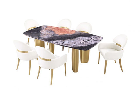 Northolt Dining Table Model Fm37004Gy-T-Table By Furniture Of America 