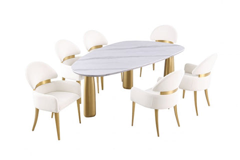 Northam Dining Table Model Fm37005Wh-T-Table By Furniture Of America 
