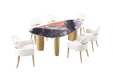 Northwich Dining Table Model Fm37006Gy-T-Table By Furniture Of America 