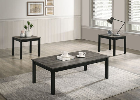 Findlay 3 Pc. Table Set Model Fm42900Gy-3Pk-End Table By Furniture Of America 